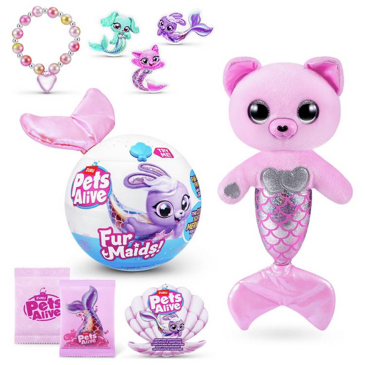 Pets Alive Furmaids singing mermaid toy, imported from the UK