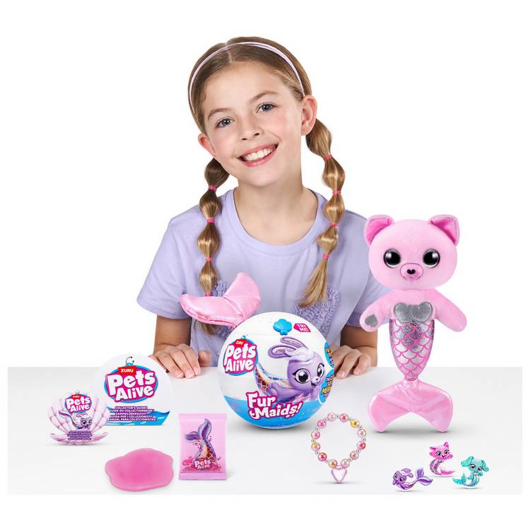 Pets Alive Furmaids singing mermaid toy, imported from the UK
