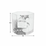 Argos Home Peony & White Lily boxed candle 9cm (British brand)