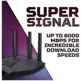 Acer Predator Connect W6x dual-band Wi-Fi 6 router (British brand)
