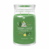 Yankee Candle scented candle Shimmering Christmas Tree large, imported from the UK