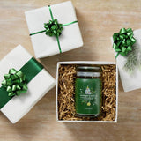 Yankee Candle scented candle Shimmering Christmas Tree large, imported from the UK