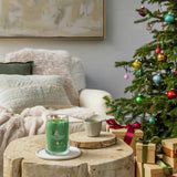 Yankee Candle scented candle Shimmering Christmas Tree large, imported from the UK