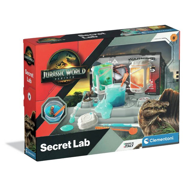 Jurassic World Rebirth Labrat Kit glow-in-the-dark toy (British brand)