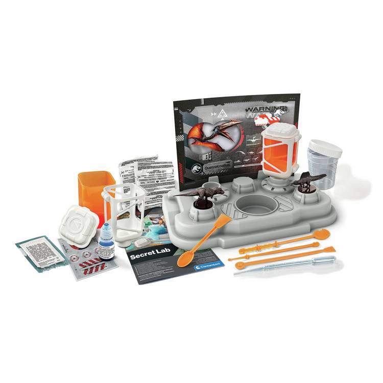 Jurassic World Rebirth Labrat Kit glow-in-the-dark toy (British brand)
