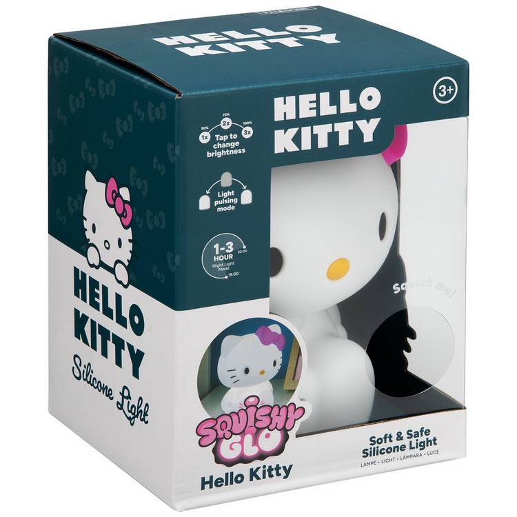 Hello Kitty silicone novelty light white 18cm - British product
