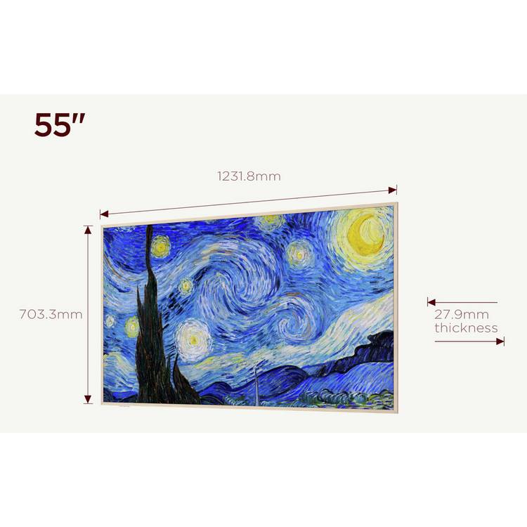 TCL QLED 4K TV 55 inch (British brand)
