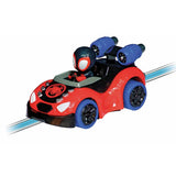 Carrera FIRST Spidey slot racing set with Spidermobiles - British product