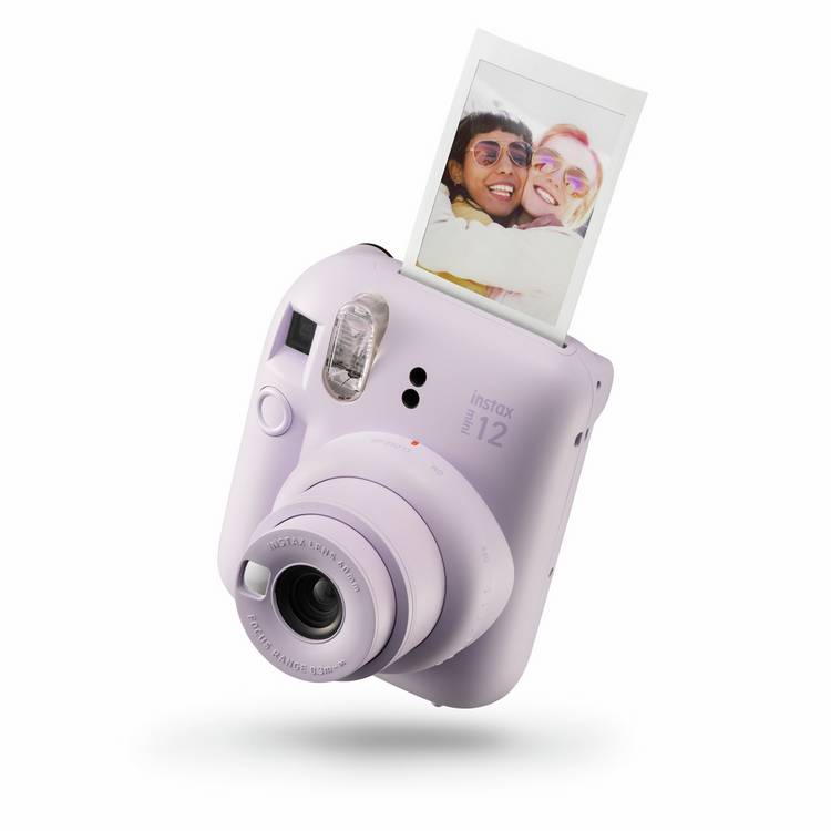 instax Mini 12 instant camera bundle purple, UK version