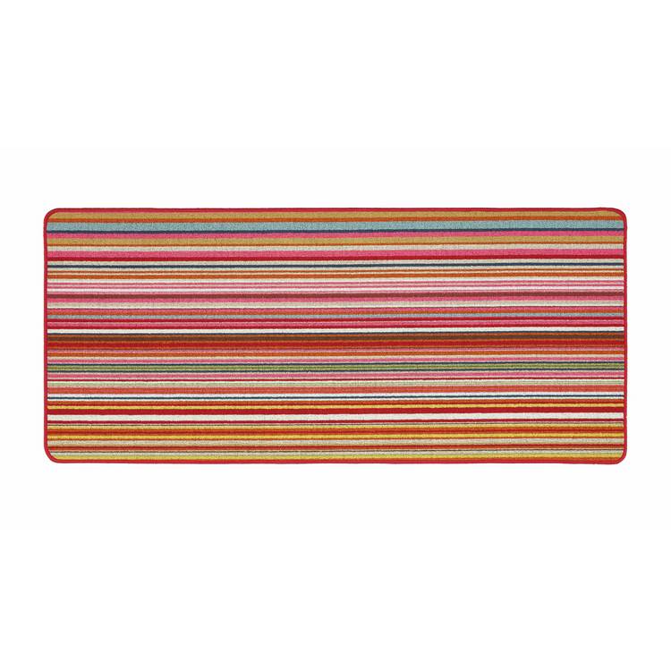 My Mat Candy Multi Bright Stripe Runner 67x150cm, imported from the UK