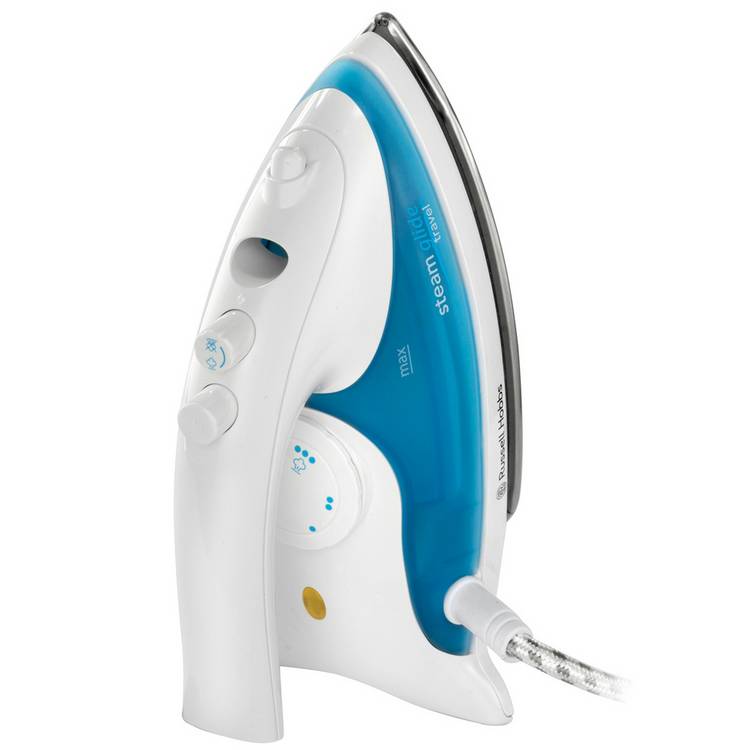 Russell Hobbs Steam Glide travel iron 830W (British brand)