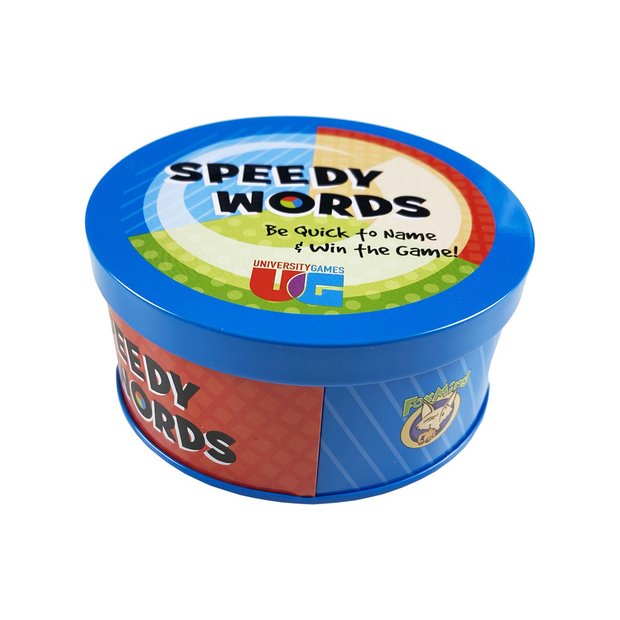 Speedy Words family card game 60 cards (British brand)