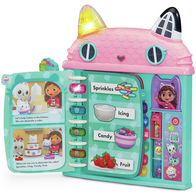 VTech Gabby's Dollhouse interactive learning book, UK version