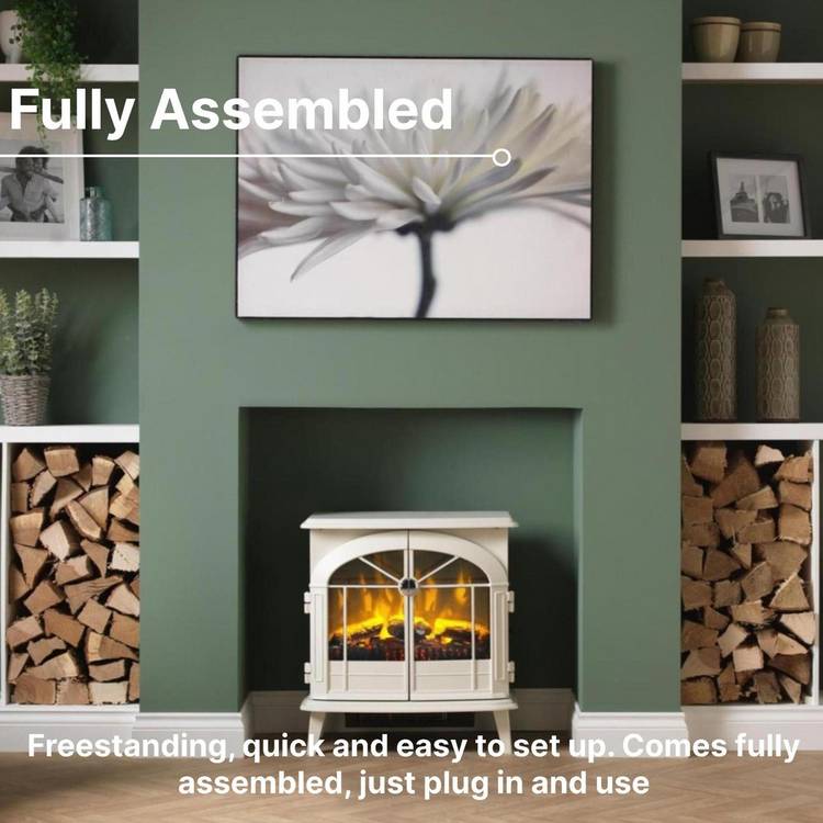 Dimplex Fullerton 2KW electric freestanding stove - British product