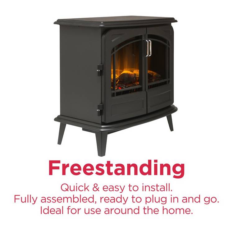 Dimplex Fullerton 2KW electric freestanding stove - British product