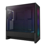 NZXT H5 Flow RGB mid tower PC case black, UK version