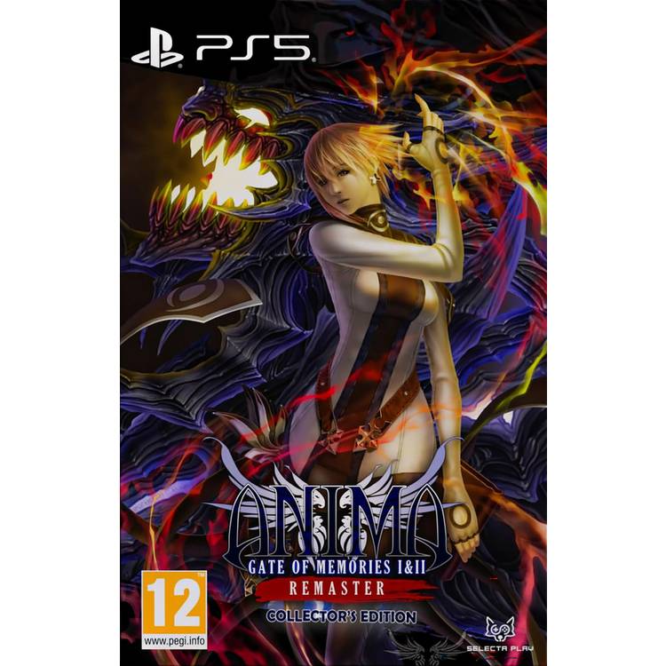 Anima PS5 game remastered collector's edition, imported from the UK