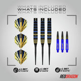 Winmau Red Dragon Luke Humphries TX4 Avenger 22g darts - British product