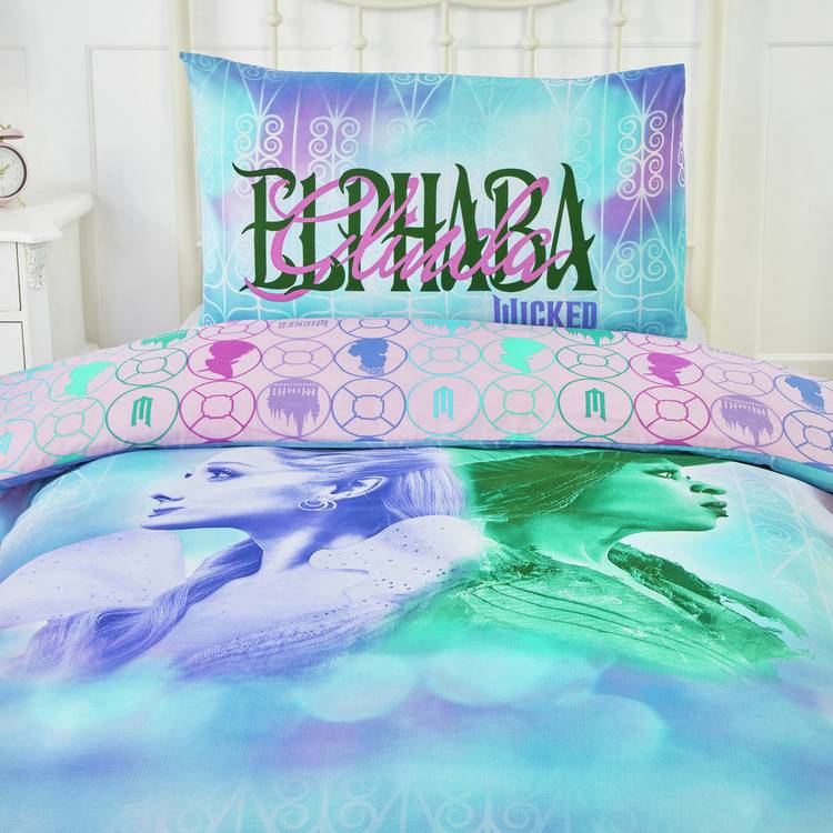 Wicked Part 2 blue kids bedding set single, imported from the UK