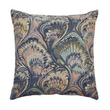 Habitat marble ribbed blue cushion 43x43cm - British product
