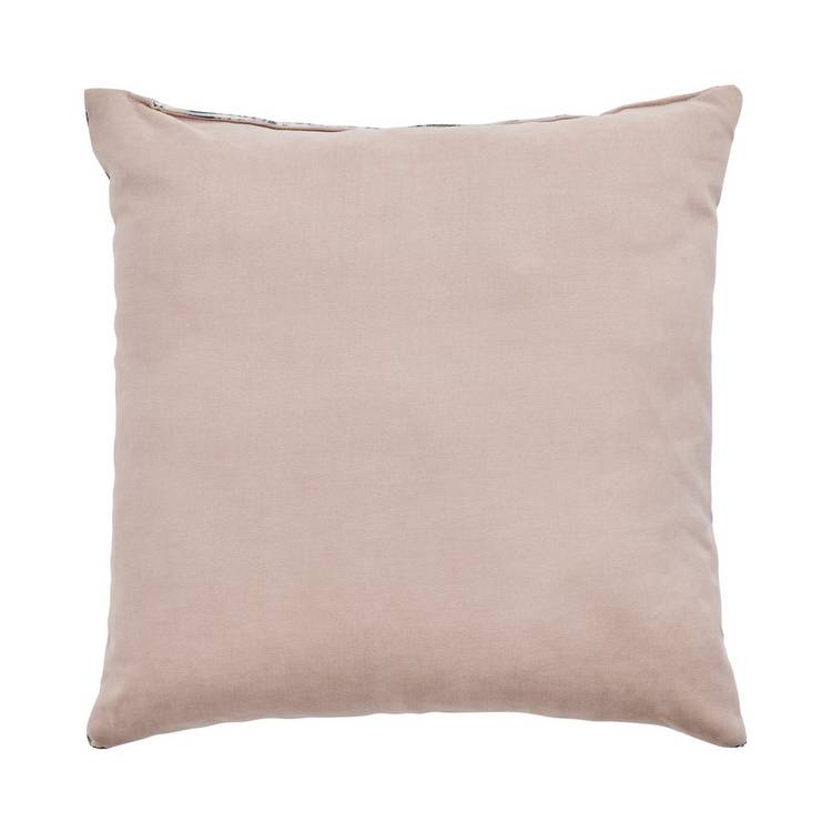 Habitat marble ribbed blue cushion 43x43cm - British product