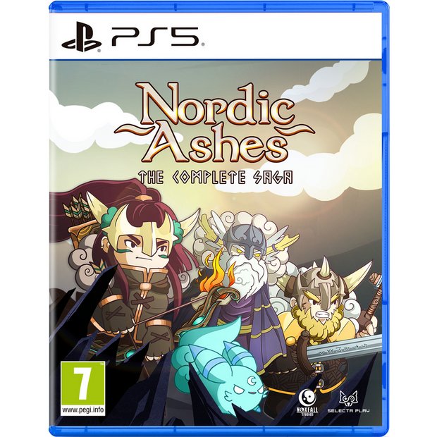 Nordic Ashes The Complete Saga PS5 game disc, UK version