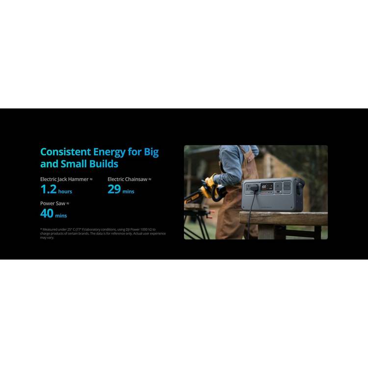 DJI Power 1000 V2 portable power station 1024Wh (British brand)