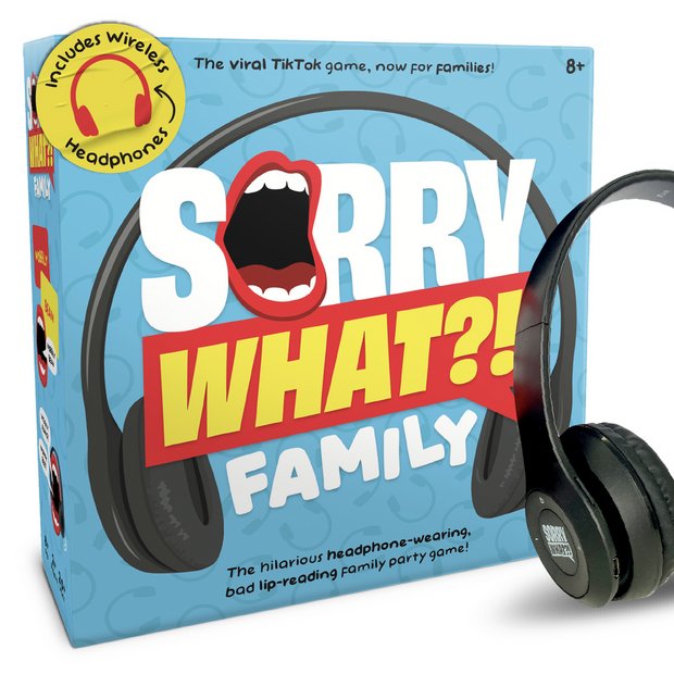 Lucky Egg Sorry What lip-reading family game (British brand)