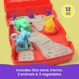 Kinetic Sand sensory sand play set Sandy Farm Set 340g, imported from the UK
