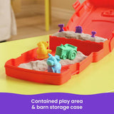 Kinetic Sand sensory sand play set Sandy Farm Set 340g, imported from the UK