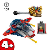 LEGO Marvel Captain America vs. Thanos building toy 76319, UK version