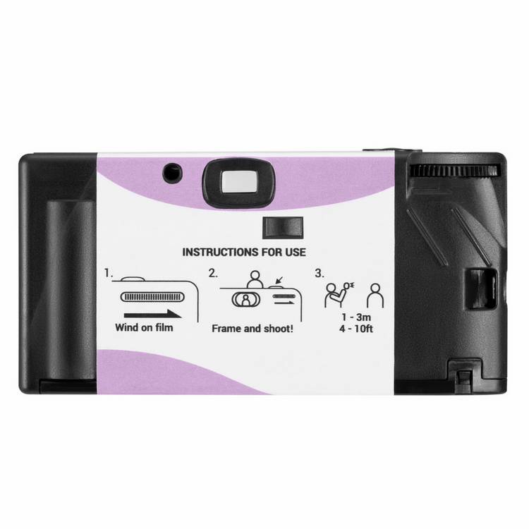 Praktica Single Use Disposable Camera Pink pack of 10, imported from the UK