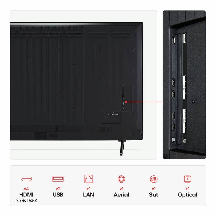 LG QNED92 MiniLED 4K Smart TV 85 inch - British product