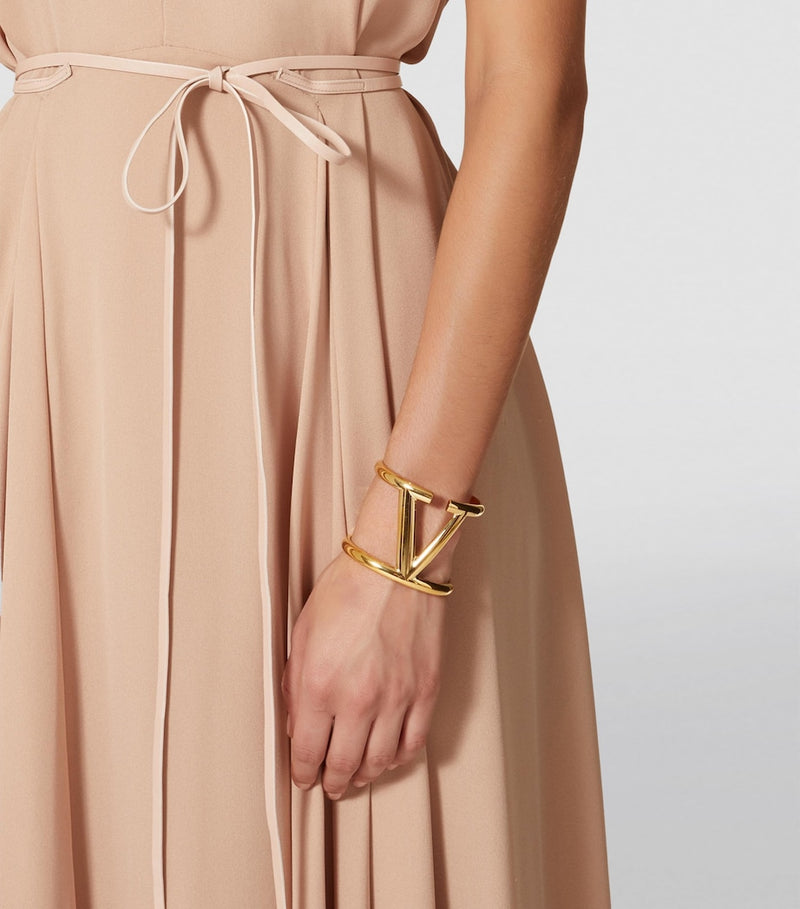 Valentino Garavani VLogo cuff bracelet, UK version