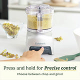 Cuisinart Pixie CCH32U mini chopper silver 0.7 litre (British brand)