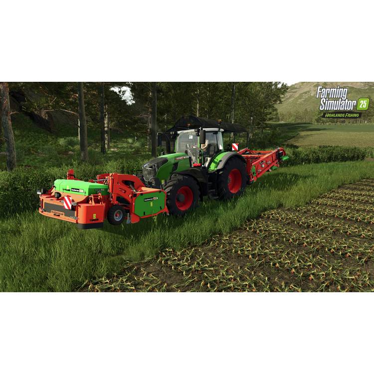 Farming Simulator 25 Highlands Fishing Edition PS5 game, imported from the UK