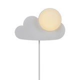 Nordlux Skyku Cloud LED wall light white opal glass (British brand)