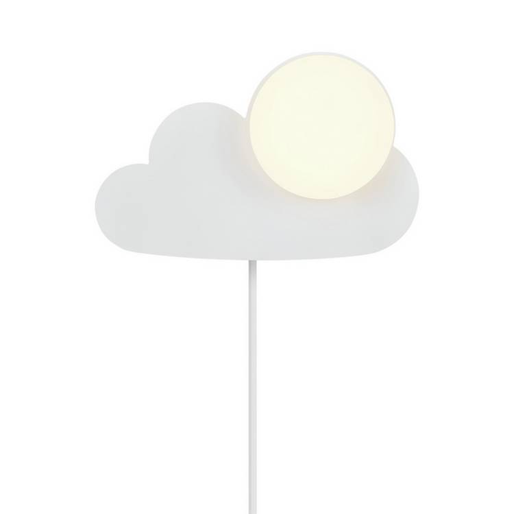 Nordlux Skyku Cloud LED wall light white opal glass (British brand)