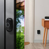 Byron wireless doorbell set black, UK version