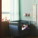 Nordlux Lilibeth brown wall light with shelf, UK version