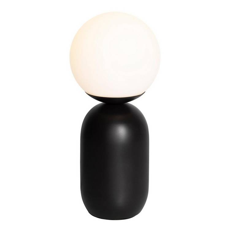 Nordlux Notti table lamp black 34.5cm height, UK version