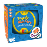 Speedy Numbers Games multiplication card game, imported from the UK