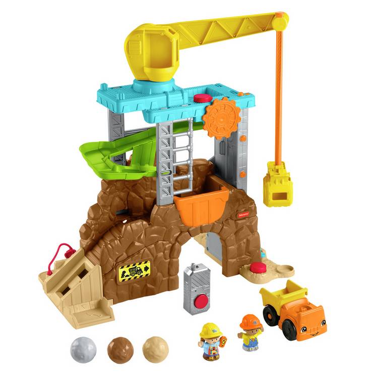 Fisher-Price Little People Work Together Construction Site playset, imported from the UK