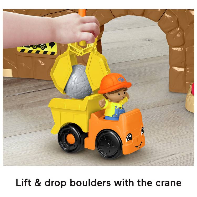 Fisher-Price Little People Work Together Construction Site playset, imported from the UK