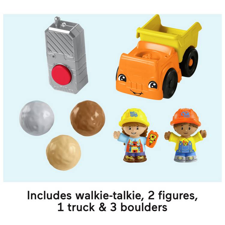 Fisher-Price Little People Work Together Construction Site playset, imported from the UK