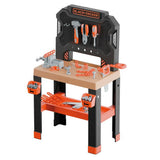 Smoby Black and Decker DIY workbench with 78 accessories - British product