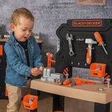 Smoby Black and Decker DIY workbench with 78 accessories - British product