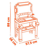 Smoby Black and Decker DIY workbench with 78 accessories - British product