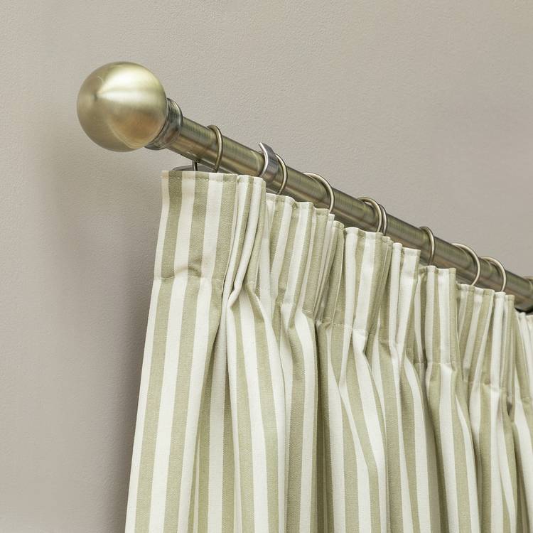 Habitat olive blackout curtains 117x237cm, imported from the UK