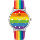 Superdrug Toff London Pride Horizon Heart Batons Watch 38mm Multicolour- Buy online at McGrocer